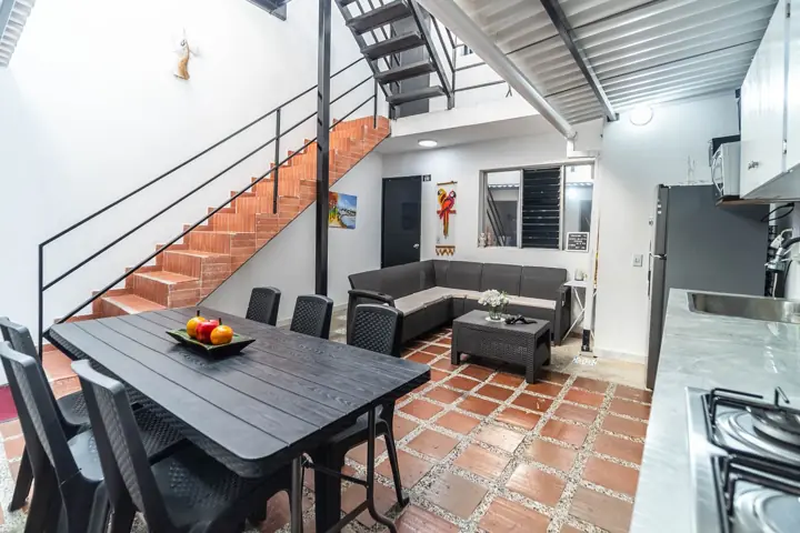 Cocina y comedor